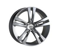 ALLOY WHEEL MAK ZENITH FOR SAAB 9-5 6.5X16 5X112 LIGHT TITAN EN8