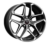 ALLOY WHEEL MOMO RF-04 FOR BMW X3 M 9X20 5X112 MATT BLACK POLISHED HYB