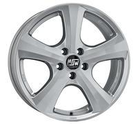 ALLOY WHEEL MSW MSW 19 W FOR RENAULT CLIO II 6X14 4X100 FULL SILVER 8JE