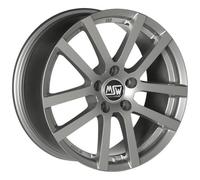 ALLOY WHEEL MSW MSW 22 FOR SUZUKI SPLASH 6X15 4X100 GREY SILVER 7PU
