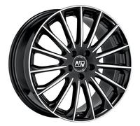 ALLOY WHEEL MSW MSW 30 FOR VOLKSWAGEN 8.5x20 5x112 GLOSS BLACK FULL POLISHE MW8