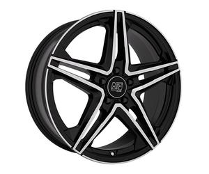 ALLOY WHEEL MSW MSW 31 FOR AUDI Q7 E-TRON 8X19 5X112 GLOSS BLACK FULL POLIS 35G