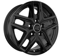 ALLOY WHEEL MSW MSW 40 VAN FOR FIAT DUCATO HEAVY N1 6.5X16 5X118 GLOSS BLACK 5MI