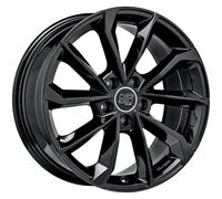ALLOY WHEEL MSW MSW 42 FOR MERCEDES-BENZ CLASSE B 8X19 5X112 GLOSS BLACK XB7