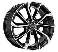 ALLOY WHEEL MSW MSW 42 FOR KIA SOUL 8X19 5X114.3 GLOSS BLACK FULL POLISHED 5J0