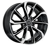 ALLOY WHEEL MSW MSW 42 FOR OPEL ZAFIRA LIFE 8X18 5X108 GLOSS BLACK FULL POL 48F