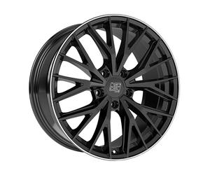 ALLOY WHEEL MSW MSW 44 FOR MERCEDES-BENZ EQB 9X20 5X112 GLOSS BLACK+DIAMOND ALM