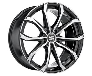 ALLOY WHEEL MSW MSW 48 FOR FORD FOCUS ACTIVE 8.5X20 5X108 GLOSS BLACK FULL TWO
