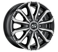 ALLOY WHEEL MSW MSW 48 VAN 6 HOLES FOR FORD TRANSIT CUSTOM - TOURNEO CUSTOM YXS