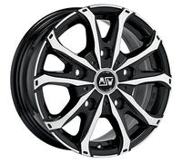 ALLOY WHEEL MSW MSW 48 VAN FOR FIAT DUCATO LIGHT M1 7X17 5X130 GLOSS BLACK SNN