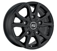 ALLOY WHEEL MSW MSW 48 VAN FOR PEUGEOT BOXER HEAVY 7X17 5X118 MATT BLACK B3F