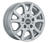 ALLOY WHEEL MSW MSW 48 VAN FOR PEUGEOT BOXER HEAVY 7X17 5X130 FULL SILVER U1J