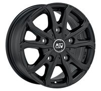 ALLOY WHEEL MSW MSW 48 VAN FOR PEUGEOT BOXER LIGHT 6.5X16 5X130 MATT BLACK SQU