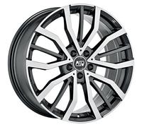 ALLOY WHEEL MSW MSW 49 FOR MASERATI LEVANTE 9X19 5X114 GLOSS GUN METAL FULL L9Z