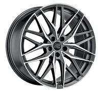 ALLOY WHEEL MSW MSW 50 FOR INFINITI 8.5x21 5x112 MATT GUN METAL FULL POLISH 6IQ