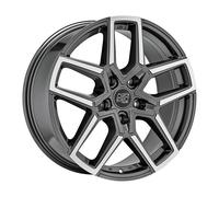 ALLOY WHEEL MSW MSW 52 FOR JAGUAR E-PACE 8,5X20 5X108 GLOSS GUN METAL FULL OQU