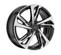 ALLOY WHEEL MSW MSW 60 FOR VOLKSWAGEN SCIROCCO 8X18 5X112 GLOSS BLACK FULL POLI