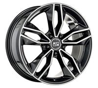MSW Wheels Alloy Wheel MSW 71 – 7.5x17 5x112 – Gloss Dark Grey – For Seat Leon Cupra