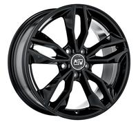 ALLOY WHEEL MSW MSW 71 FOR MERCEDES-BENZ CABRIO 8X19 5X112 GLOSS BLACK