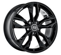 ALLOY WHEEL MSW MSW 71 FOR VOLKSWAGEN GOLF V R32 8.5X19 5X112 GLOSS BLACK W05