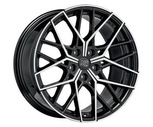 ALLOY WHEEL MSW MSW 74 FOR KIA PROCEED 8X19 5X114,3 GLOSS BLACK FULL POLISH 6MR