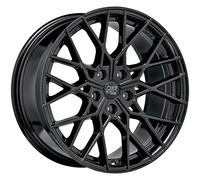 ALLOY WHEEL MSW MSW 74 FOR MERCEDES-BENZ CLASSE C 8X19 5X112 GLOSS BLACK UFO