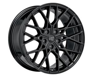 ALLOY WHEEL MSW MSW 74 FOR MERCEDES-BENZ CLASSE E 8X19 5X112 GLOSS BLACK 3PC