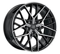 ALLOY WHEEL MSW MSW 74 FOR SKODA OCTAVIA SCOUT 8,5X19 5X112 GLOSS BLACK FUL 7OU