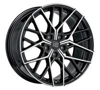 ALLOY WHEEL MSW MSW 74 FOR SKODA SUPERB 8X18 5X112 GLOSS BLACK FULL POLISHE MO7