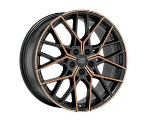 ALLOY WHEEL MSW MSW 74 FOR VOLKSWAGEN PASSAT 8X19 5X112 MATT BLACK COPPER FP 0MY