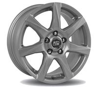 ALLOY WHEEL MSW MSW 77 FOR SEAT TOLEDO 6X15 4X100 MATT DARK GREY A5G