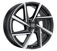 ALLOY WHEEL MSW MSW 80-4 FOR PEUGEOT 106 7X17 4X108 GLOSS BLACK FULL POLISH JML