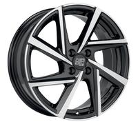 ALLOY WHEEL MSW MSW 80-4 FOR PEUGEOT 206 6X15 4X108 GLOSS BLACK FULL POLISH 6JF