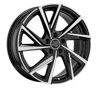ALLOY WHEEL MSW MSW 80-5 FOR AUDI A3 8X18 5X112 GLOSS BLACK FULL POLISHED O OL0