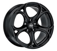MSW Wheels Alloy Wheel MSW 82 for Fiat 500X 8x19 5x110 Gloss Black U34