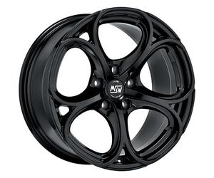 ALLOY WHEEL MSW MSW 82 FOR ALFA ROMEO TONALE 9X20 5X110 GLOSS BLACK TWO
