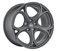 MSW 82 MATT GUN METAL ALLOY WHEEL 18x8 ET30 5x110