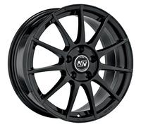 ALLOY WHEEL MSW MSW 85 FOR FIAT 500L 6X15 5X100 GLOSS BLACK 1X2