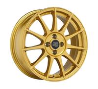 ALLOY WHEEL MSW MSW 85 FOR FIAT PANDA 7X17 4X98 GOLD B1G