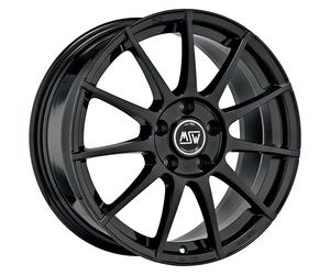 ALLOY WHEEL MSW MSW 85 FOR MINI COOPER SD CABRIO 6X15 5X112 GLOSS BLACK TUF