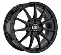 ALLOY WHEEL MSW MSW 85 FOR VOLKSWAGEN TIGUAN 6.5X16 5X112 GLOSS BLACK NCC