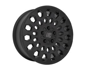 ALLOY WHEEL MSW MSW 99 VAN FOR PEUGEOT 407 8X17 5X108 MATT BLACK M3H
