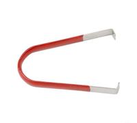 Alloy Wheel Nut Bolt Cap Remover Tool for 17mm/19mm/21mm/23mm Lug Covers - Extra-Long & Extra-Strong Metal Tweezers with Hex Grip, Red