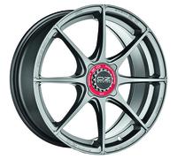 ALLOY WHEEL OZ RACING FORMULA HLT 4F FOR FIAT 124 SPIDER 7X17 4X100 GRIGIO A5D