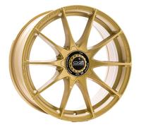 ALLOY WHEEL OZ RACING FORMULA HLT FOR SUBARU XV E-BOXER 8X18 5X100 RACE GOLD PQ9