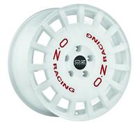 ALLOY WHEEL OZ Racing RALLY RACING FOR CHEVROLET 8x17 4x100 RACE WHITE RED G5C