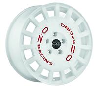 ALLOY WHEEL OZ Racing RALLY RACING FOR ALFA ROMEO 7x17 5x100 RACE WHITE RED 3XS