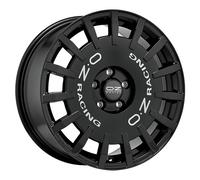 ALLOY WHEEL OZ RACING RALLY RACING FOR FIAT QUBO 7X17 4X100 GLOSS BLACK SIL T27