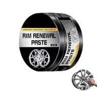 Alloy Wheel Repair Kit, 80g Rim Renewal Paste Wheel Care & Restoration Paste, Wheels Restoration Polish Buffs, Car Scratch Remover, Vehicle Rim Hubcap Scratch Repair Polish for Auto Daily Care (1PC)