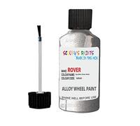 Alloy Wheel Repair Touch up Paint KIT Curbing Scratch CHIP Silver Black Gold (Sparkle Silver Mnh Rover)